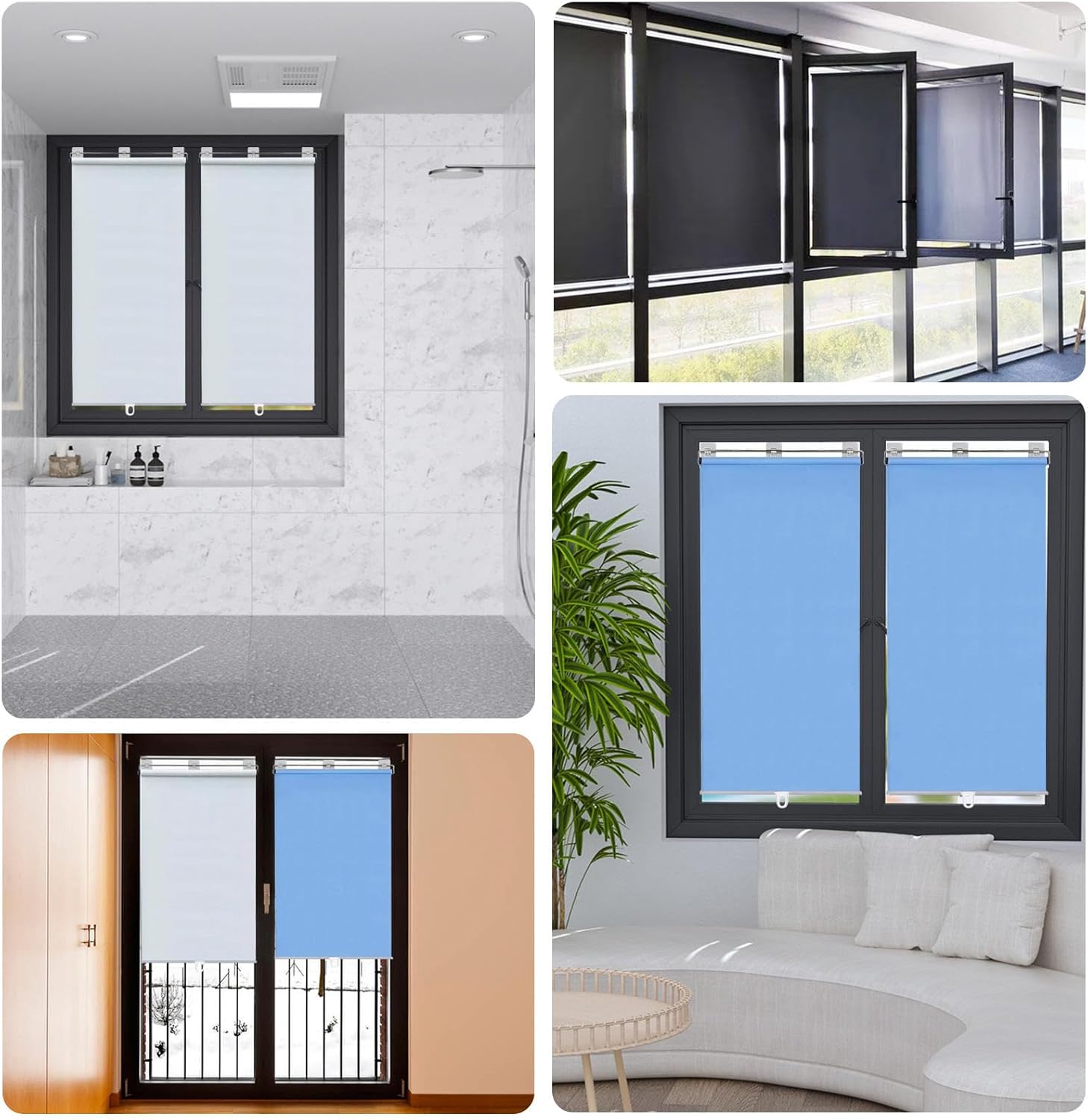 Retractable Blackout Roller Blinds